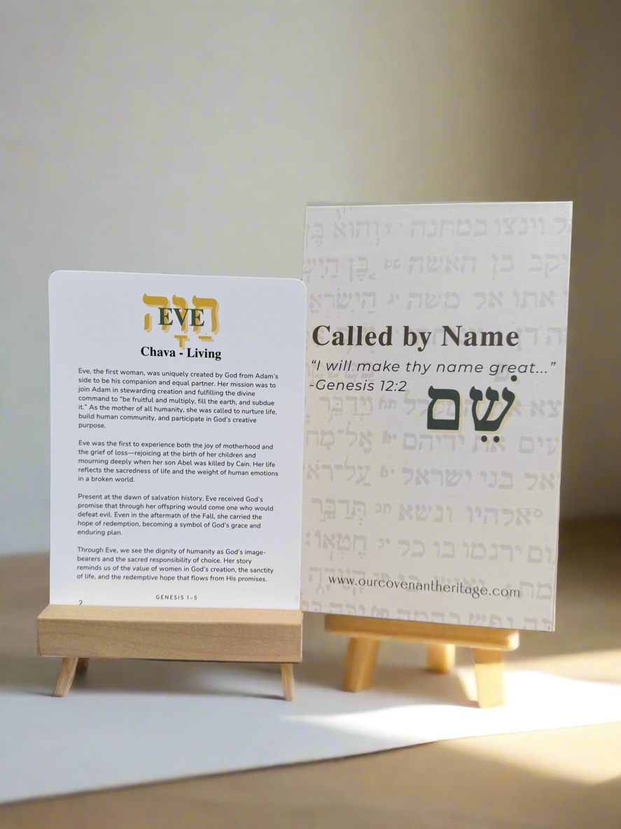 Called by Name: Exploring Covenant Roles in the Old Testament, 82 Men and Women, Their Hebrew Names, and Their God-Given Missions