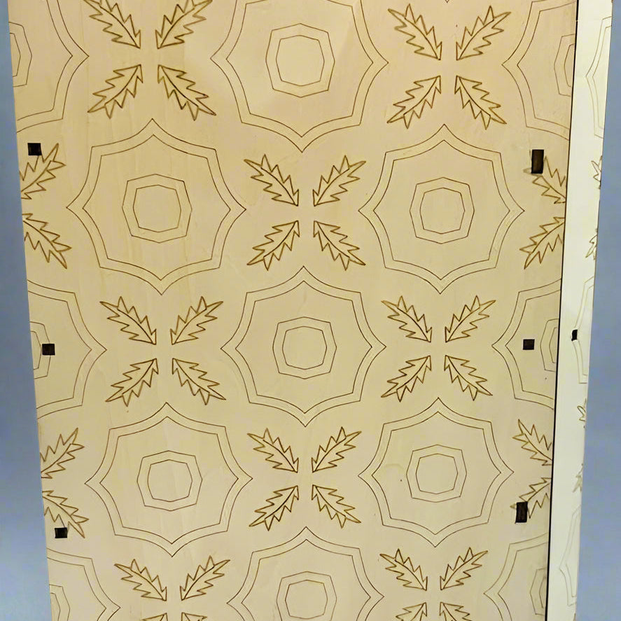 Handcrafted religious Easter decoration featuring layered cityscape details and a meaningful resurrection story.