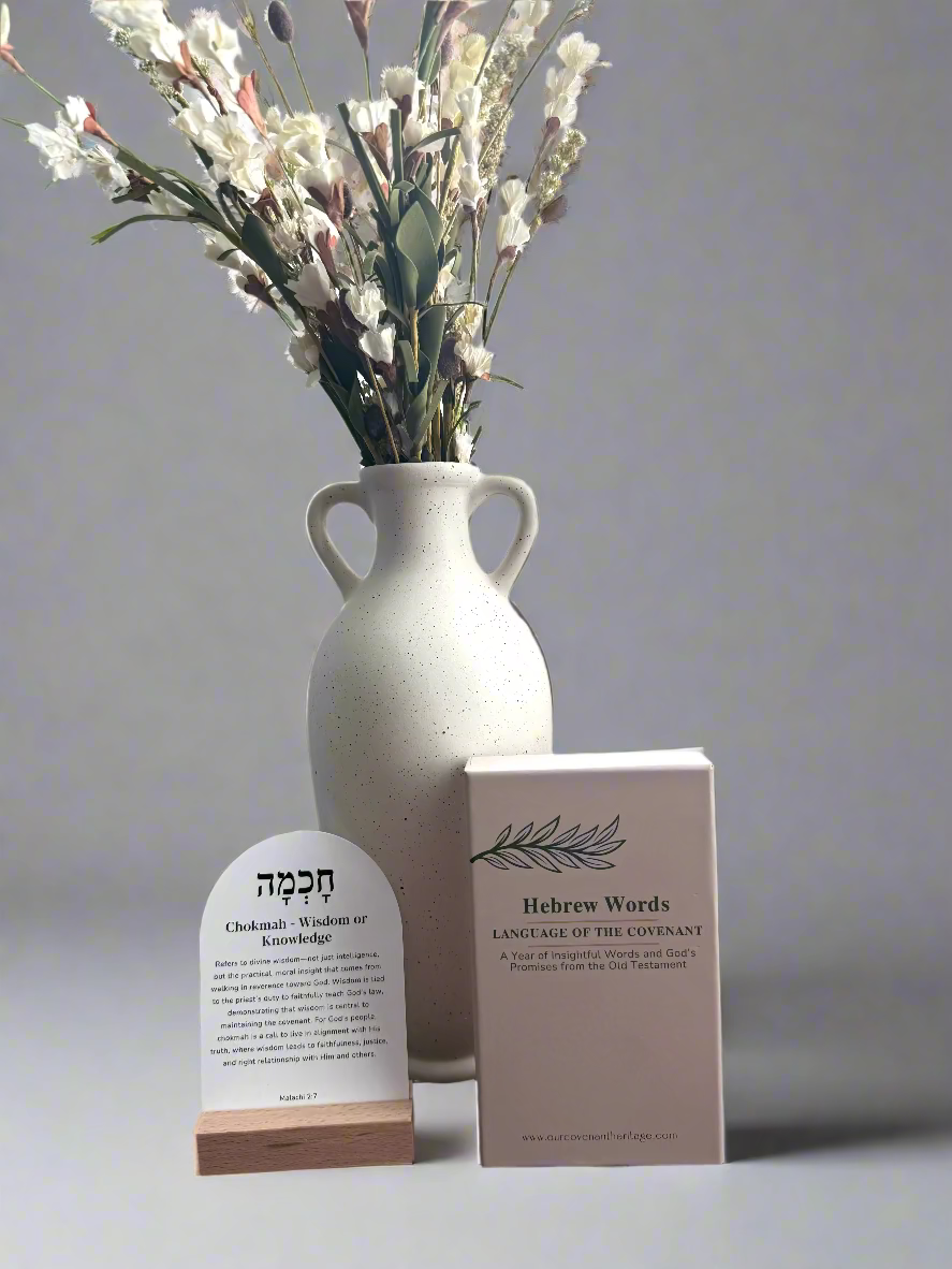 Hebrew Words: Language of the Covenant A Year of Insightful Words and God’s Promises from the Old Testament