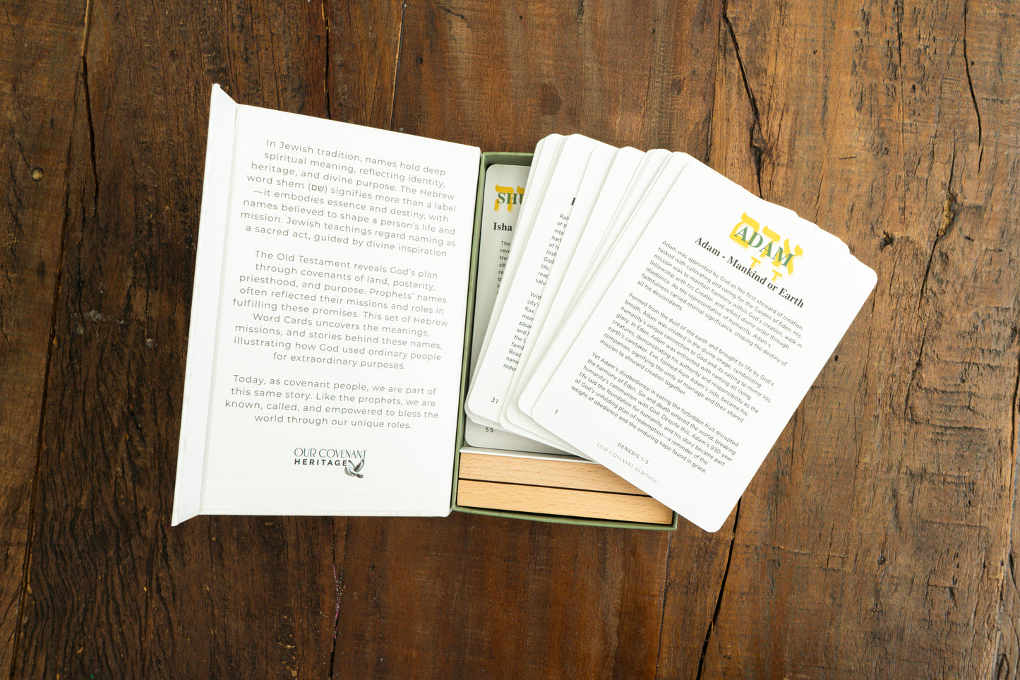Hebrew Word Study inspired cards for faith and Bible study
Christian study tools featuring people from the Old Testament
Scripture devotional cards for Old Testament study and prayer