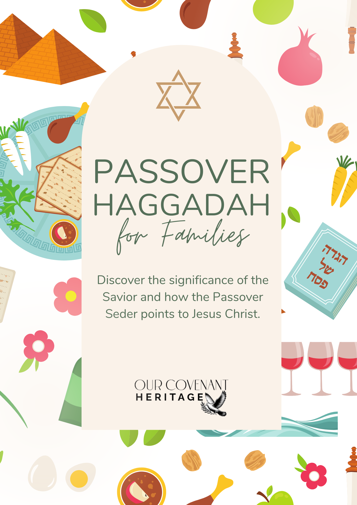 Passover Haggadah for families and children. Discover the significance of the Savior and how the Passover Seder points to Christ.