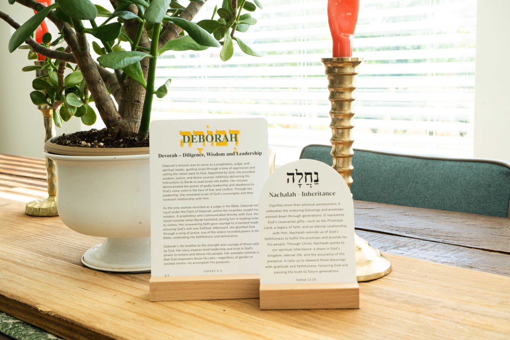 Hebrew Word Study inspired cards highlighting people from the Old Testament with spiritual meaning and application.

Beautifully designed Called By Name card deck, focused on Old Testament people for deeper Bible study.