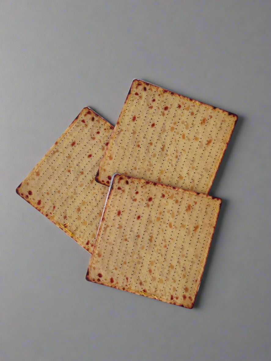 Play felt matzah to complete a Passover Seder with children and families to make the celebrations of the retelling of the Exodus story engaging. 