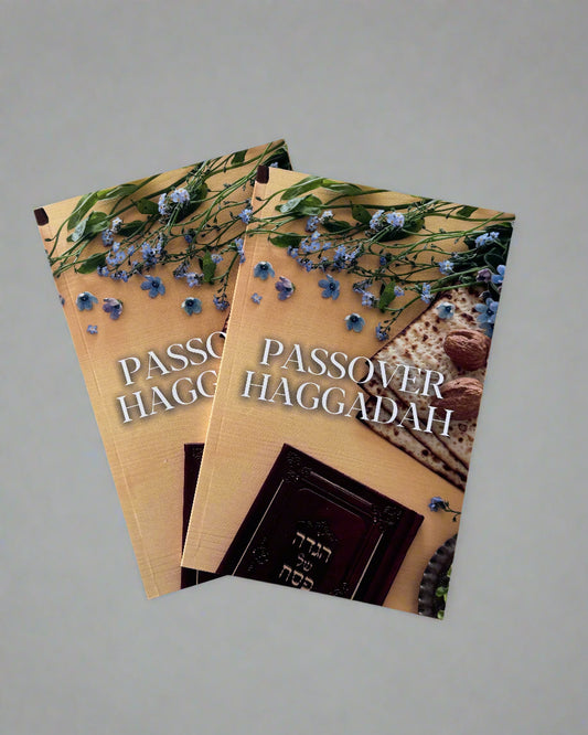 Traditional Passover Haggadah by Our Covenant Heritage, guiding participants through the Seder rituals and prayers. Passover Haggadah featuring the full text and instructions for a meaningful Seder experience.

